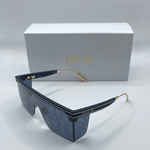 *New* Christian Dior Dior Club M1U Geometric Blue Sunglasses